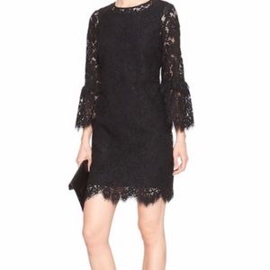 Banana Republic Black Lace Dress